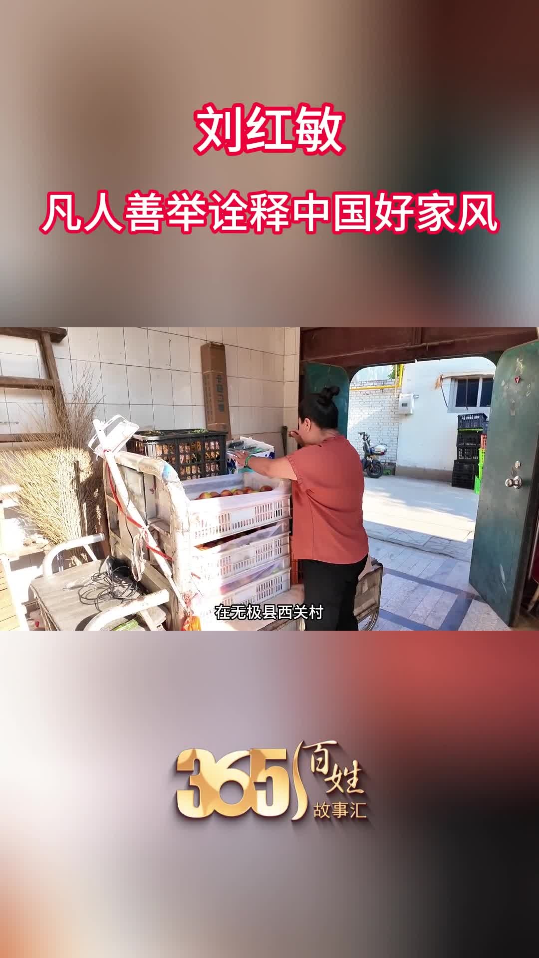 365百姓故事汇 刘红敏 凡人善举诠释中国好家风