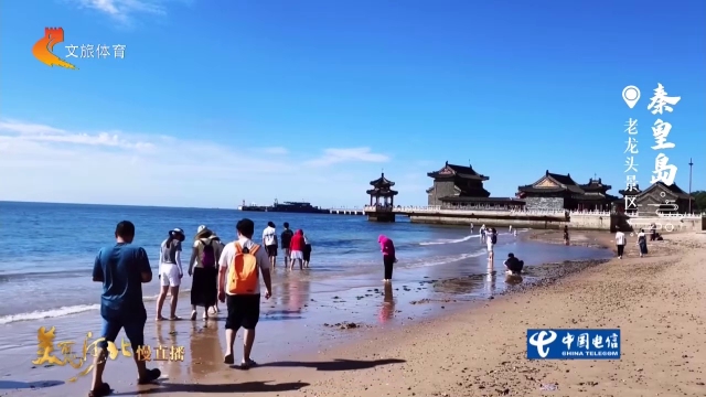 美丽河北慢直播丨巨龙探海，踏浪而行~老龙头，等你来打卡 秦皇岛 清晨 2026/08/21#这么近，那么美，周末到河北