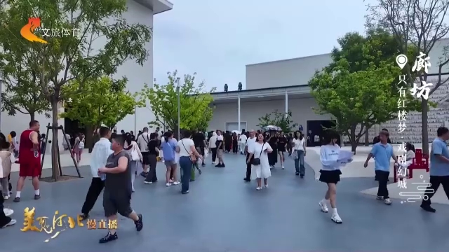 美丽河北慢直播丨只有红楼梦·戏剧幻城，人海穿行逐旧梦！廊坊 正午 2026/08/29 #这么近，那么美，周末到河北