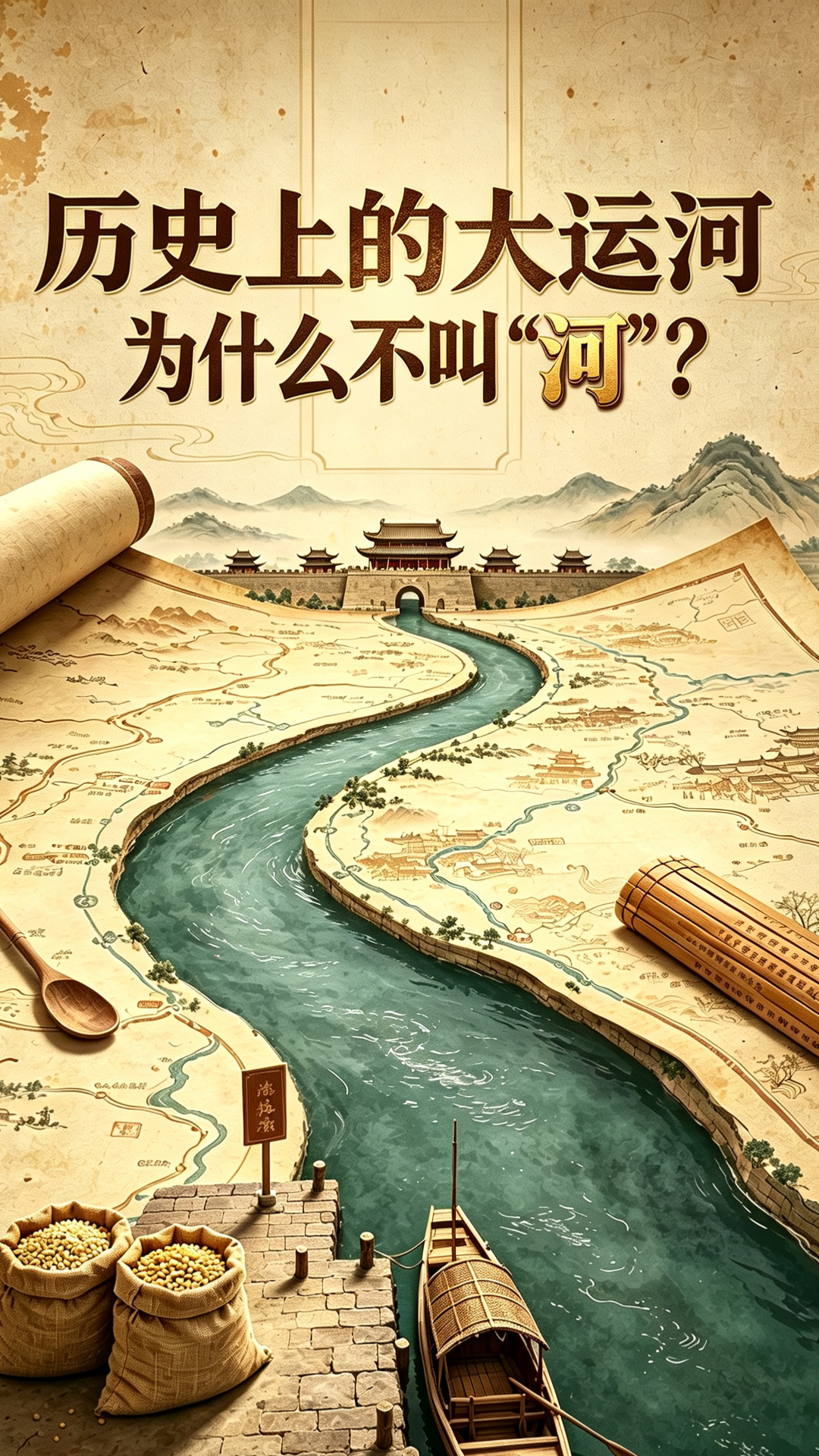 历史上的大运河为什么不叫“河”？丨何以中国·你不知道的大运河