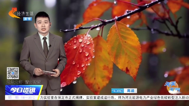 天天天气丨河北继续发布雷电黄色预警 多地将出现分散性雷阵雨