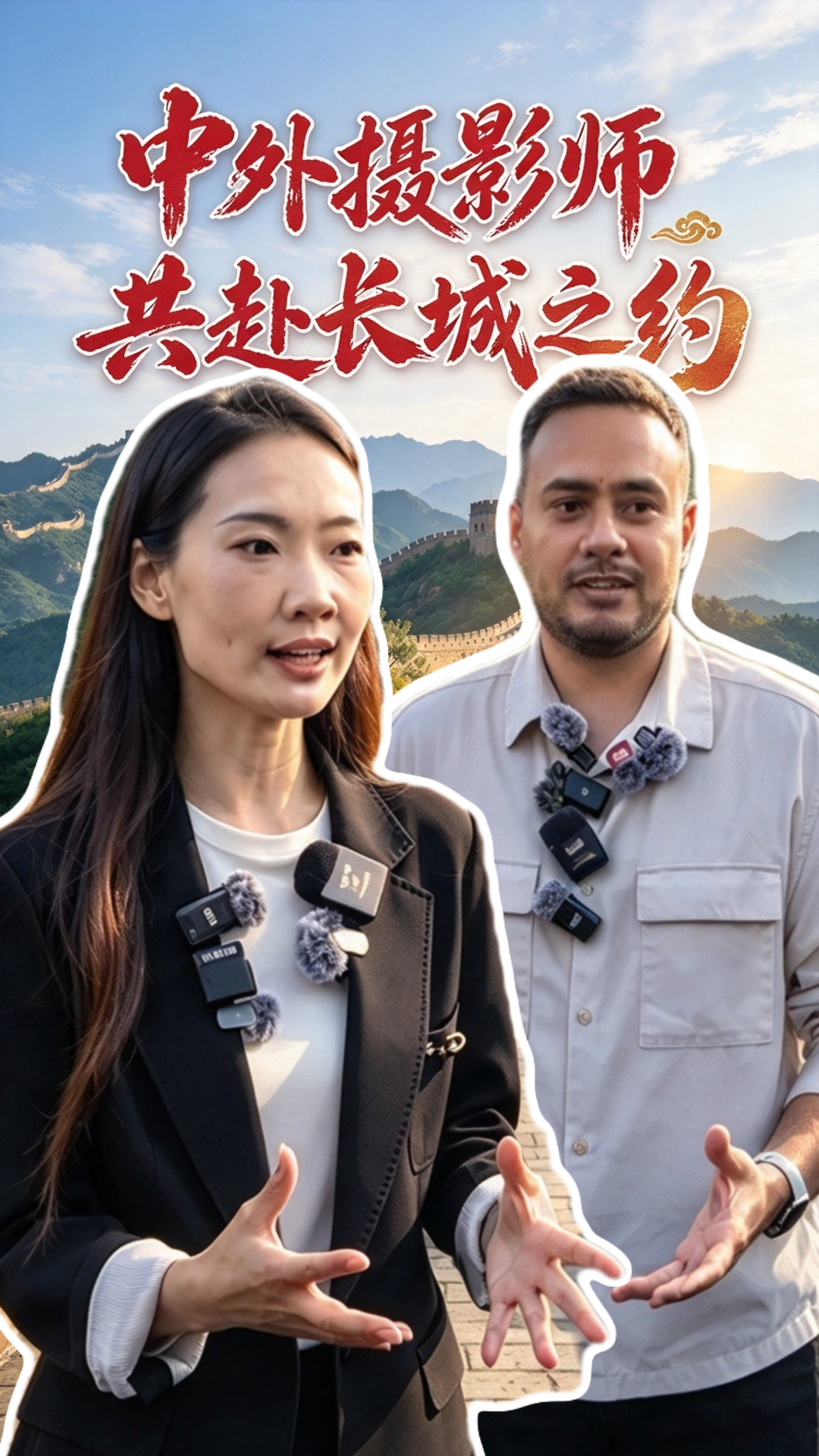 中外摄影师，共赴长城之约！用镜头读懂中国 向世界讲好长城故事  #第四届长城之约邂逅迁安