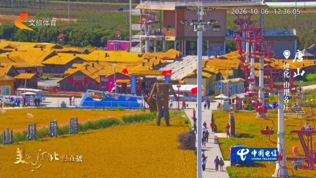 美丽河北慢直播丨金风翻稻海，邂逅山里各庄独有的田园浪漫 正午 2026/10/06