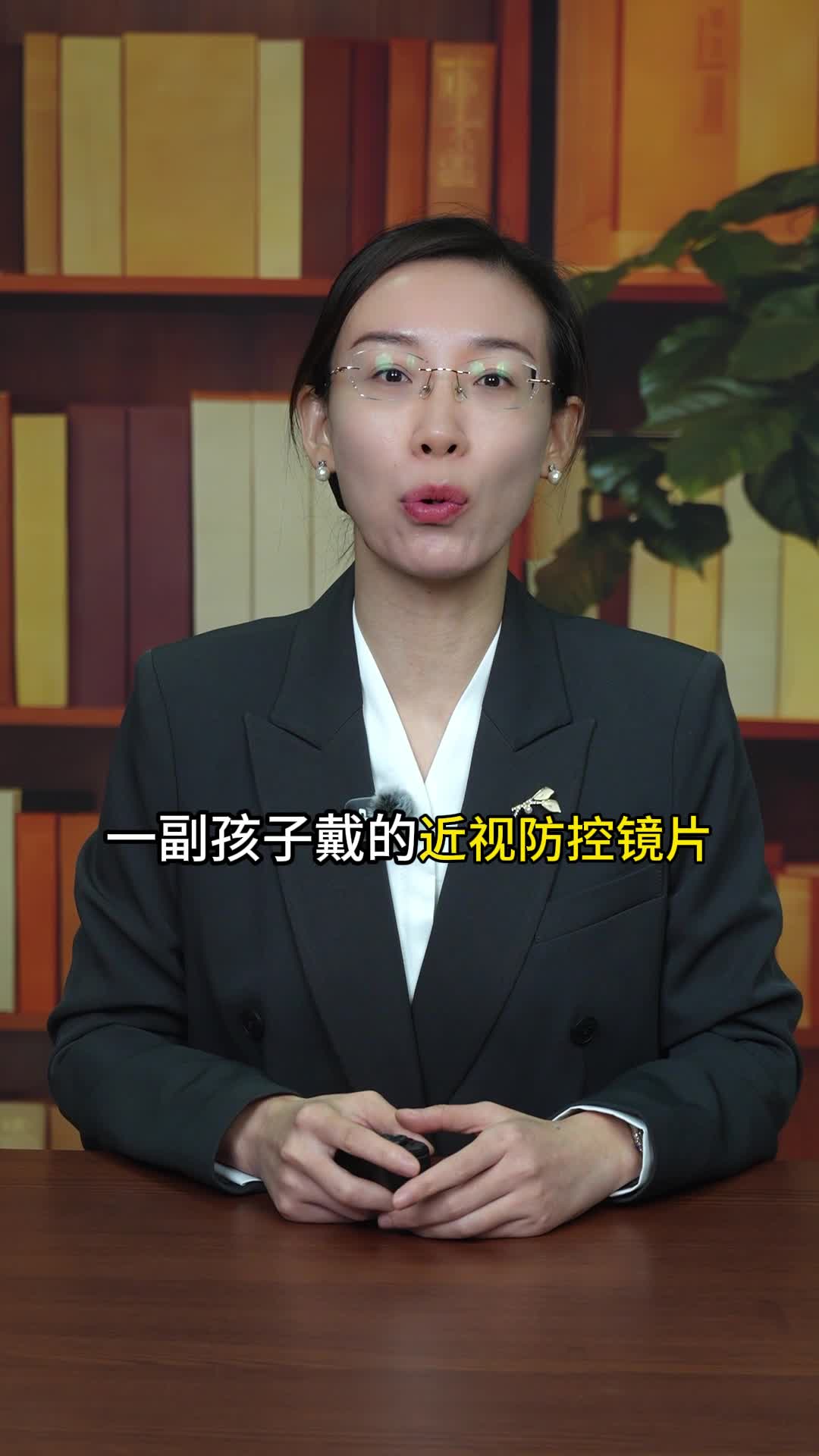 儿童近视防控镜片大坑