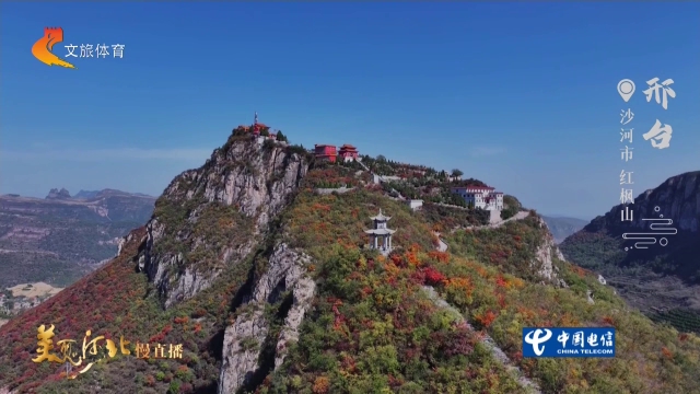 美丽河北见证官吴长新作品欣赏丨红枫山层林尽染，千栌染赤峰！