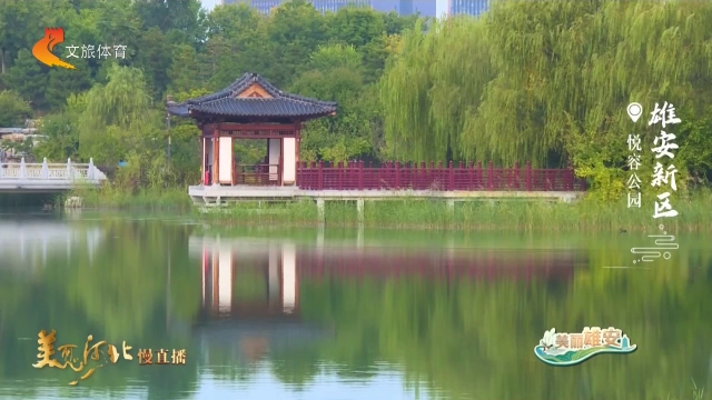 美丽河北慢直播丨漫步雄安新区，览淀上碧水涟漪，赏园林秋景如画 正午 2026/10/20