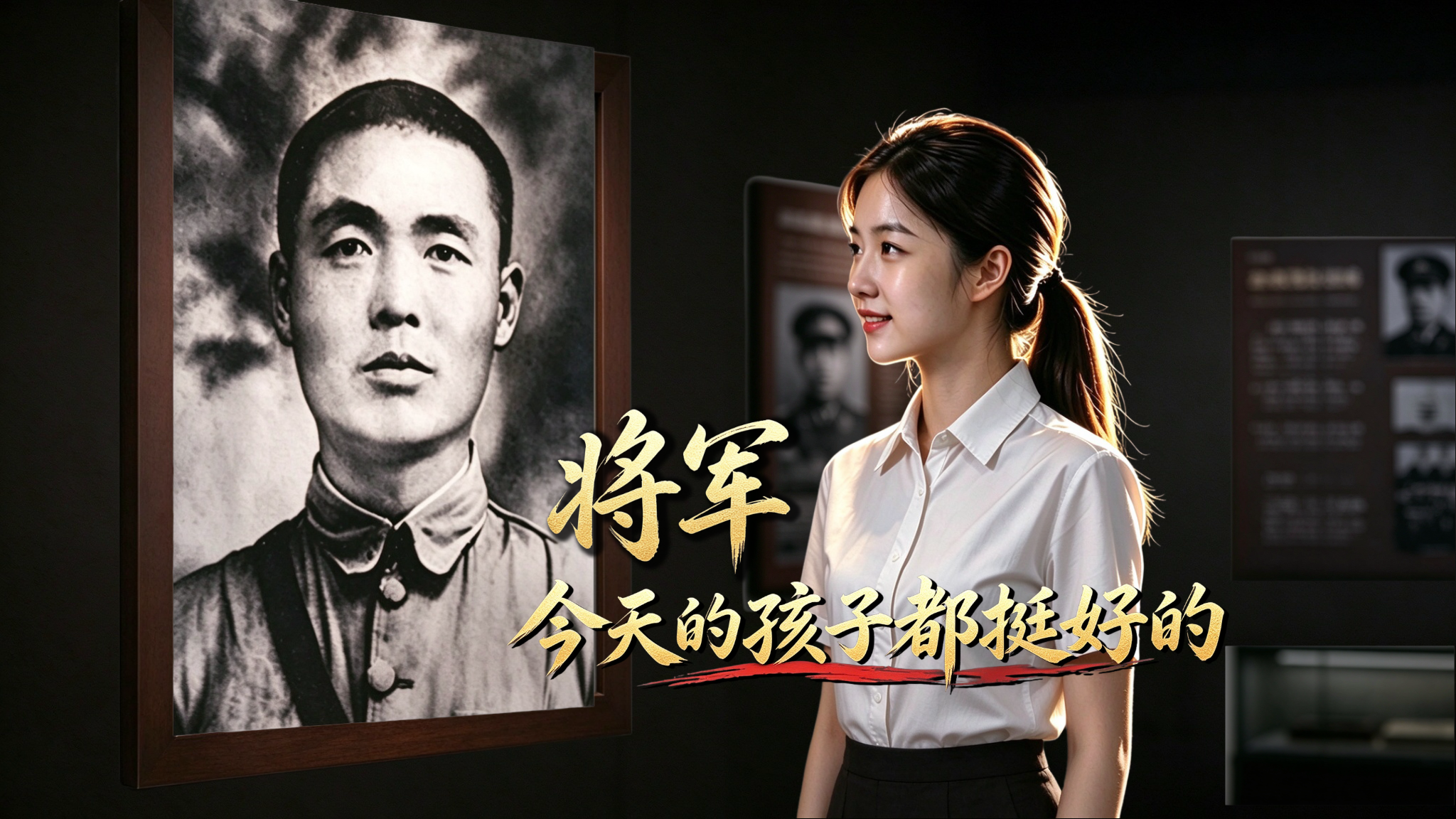 创意视频丨将军，今天的孩子都挺好的 #纪念中国工农红军长征胜利90周年