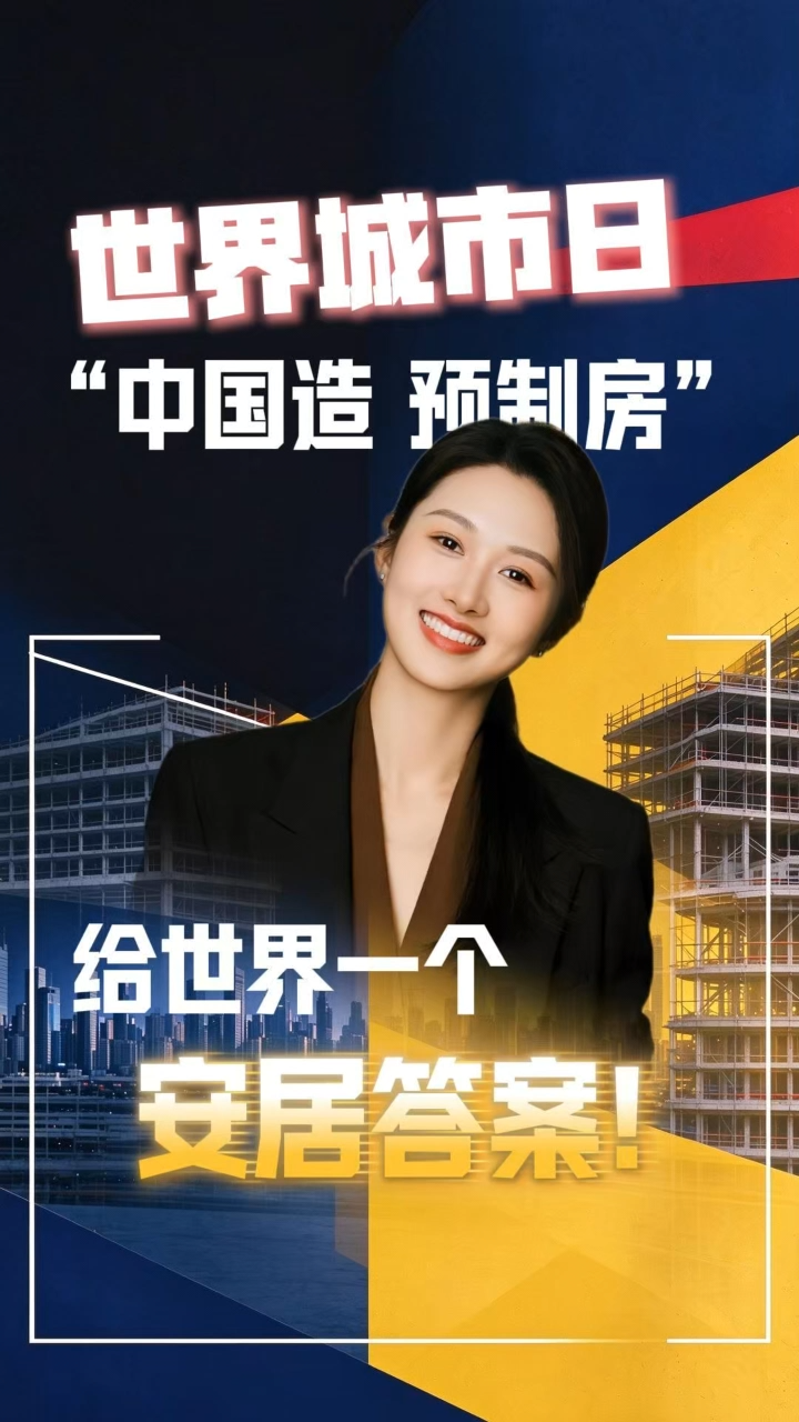 世界城市日|“中国造 预制房” 给世界一个安居答案！